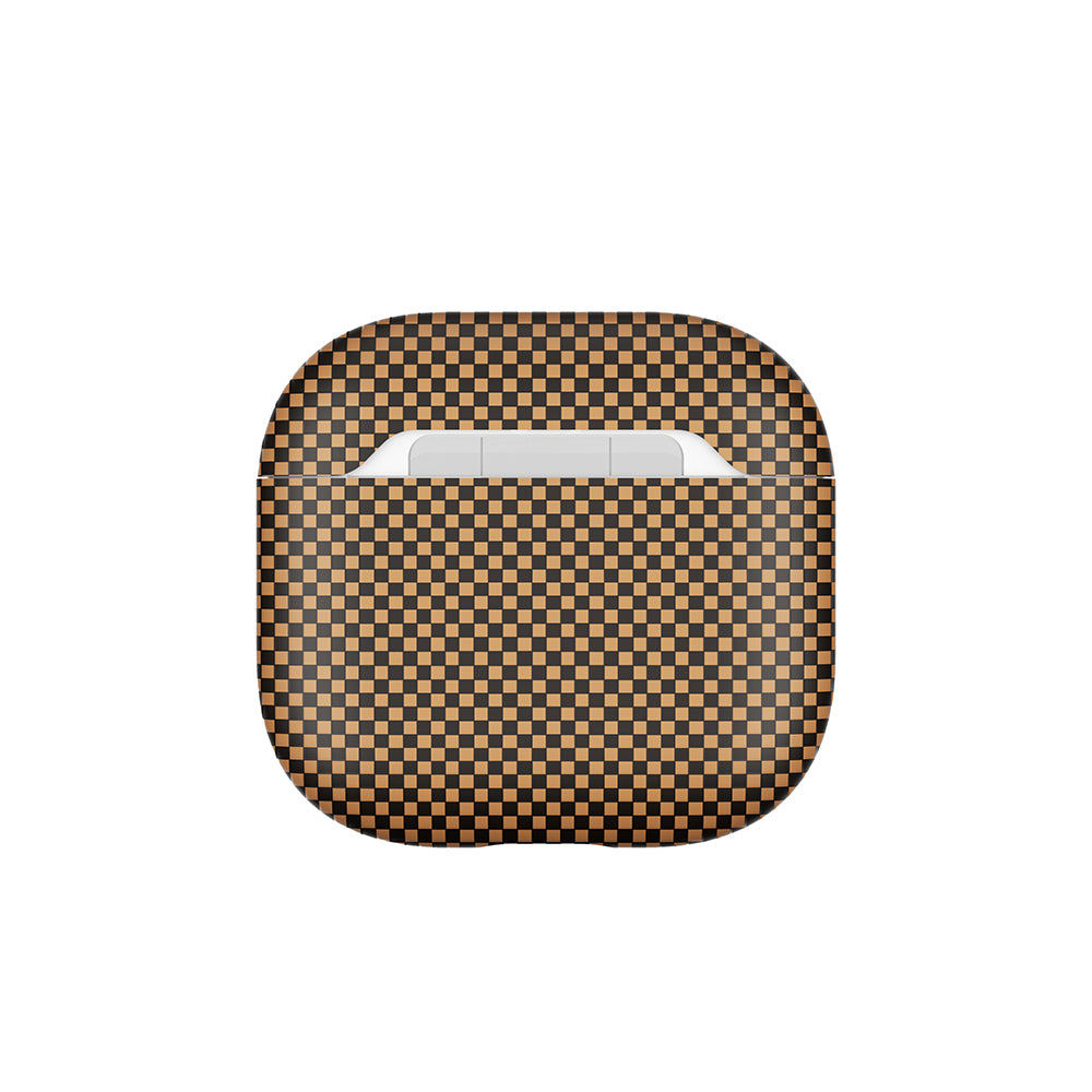 Apple Airpods 4 Zore Airbag 43 600D Karbon Fiber Kulaklık Kılıfı Siyah