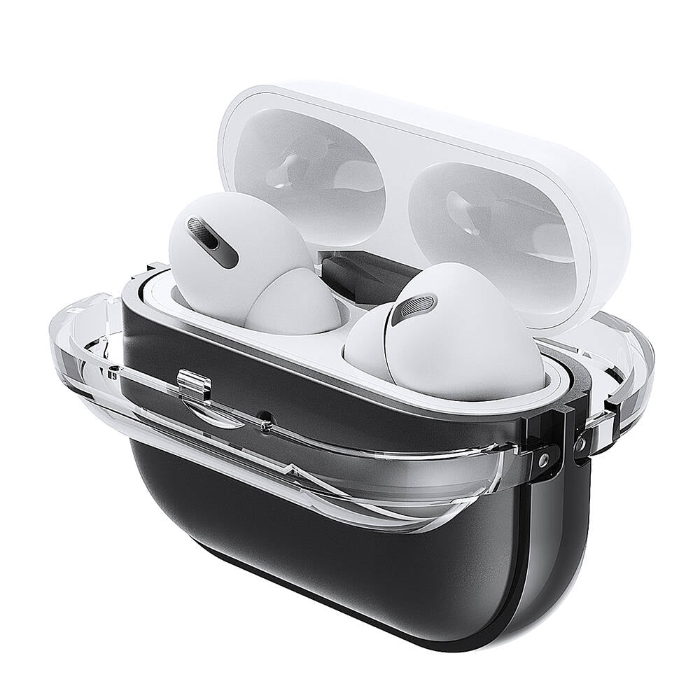 Apple Airpods Pro 2 Zore Airbag 36 Darbelere Karşı Dayanıklı Kılıf Şeffaf-Beyaz