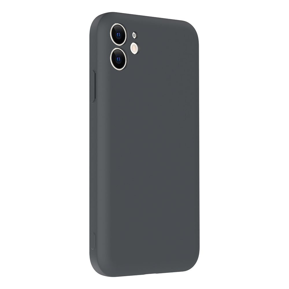 Apple iPhone 11 Kılıf Kamera Korumalı Kartlık Hazneli Zore Vitra Kapak Kahverengi