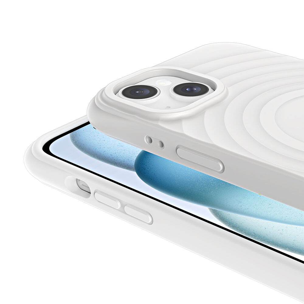 Apple iPhone 13 M-safe Şarj Özellikli Airbagli Mat Görünümlü Zore Hepi Kapak Derin Mor