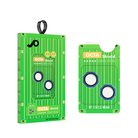 Apple iPhone 13 Mini Zore CL-19 Kamera Lens Koruyucu Mavi