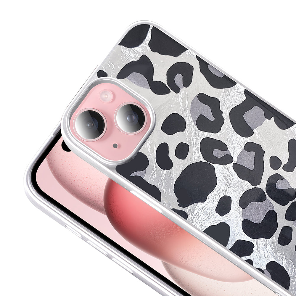 Apple iPhone 14 Kılıf Desenli Zore Mep Kapak İncili Fiyonk