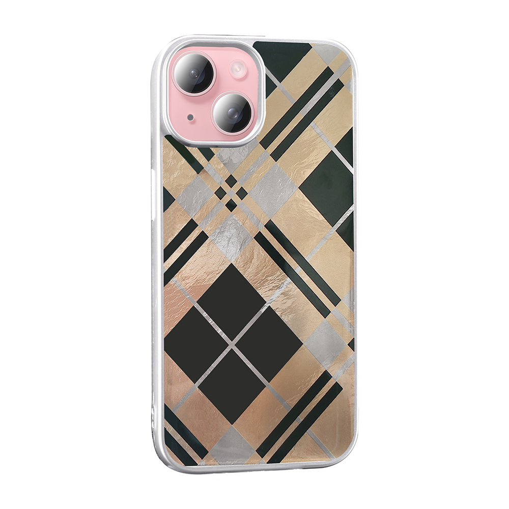 Apple iPhone 14 Kılıf Desenli Zore Mep Kapak Geometrik