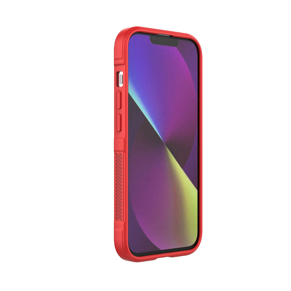 Apple iPhone 14 Kılıf Esnek TPU Oyuklu Arka Yüzey Tasarımlı Zore Etnik Silikon Kapak Siyah