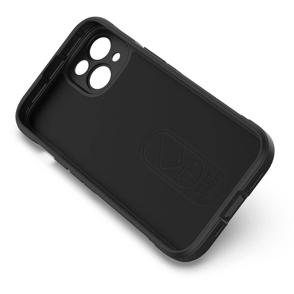 Apple iPhone 14 Kılıf Esnek TPU Oyuklu Arka Yüzey Tasarımlı Zore Etnik Silikon Kapak Lacivert
