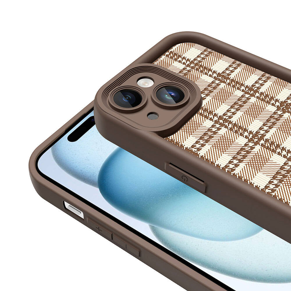 Apple iPhone 14 Kılıf Kamera Korumalı Baskılı Arka Yüzey Zore Klas Kapak Siyah