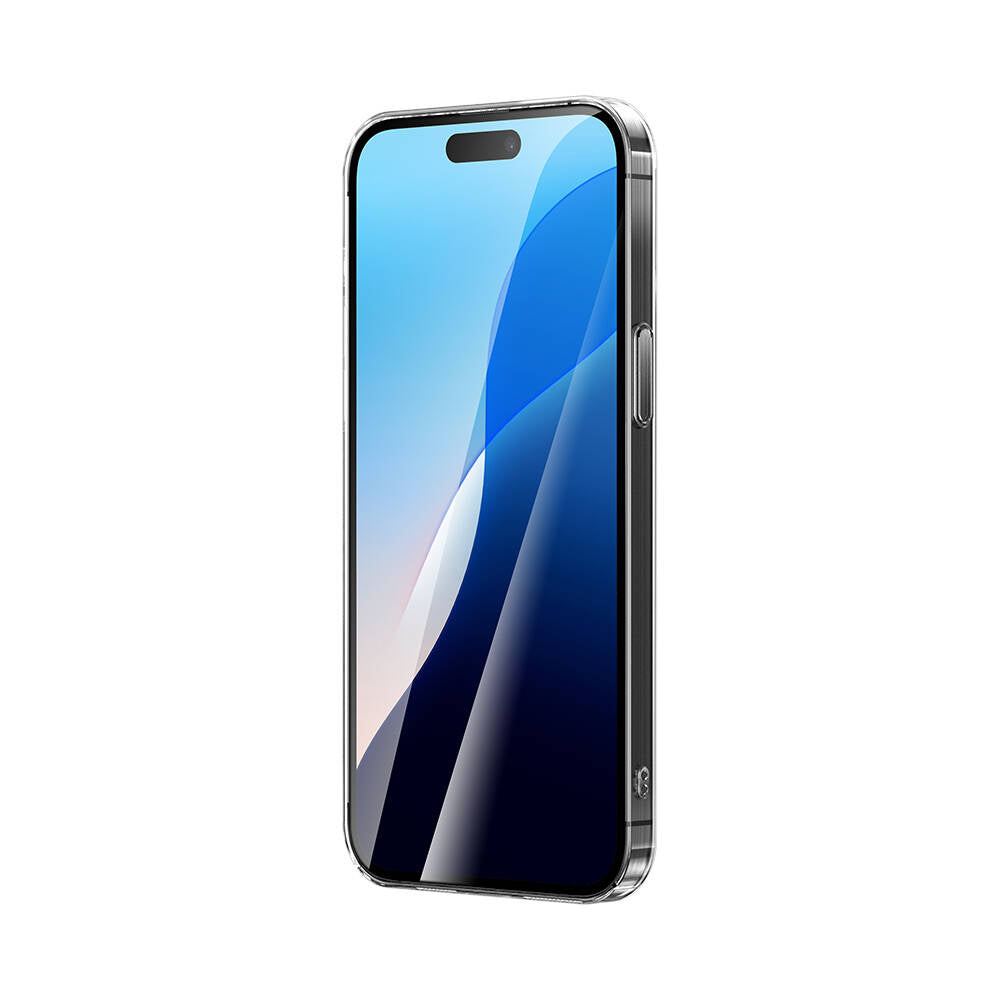 Apple iPhone 14 Kılıf M-safe Şarj Özellikli Toz Önleyici Zore Helo Kapak Şeffaf