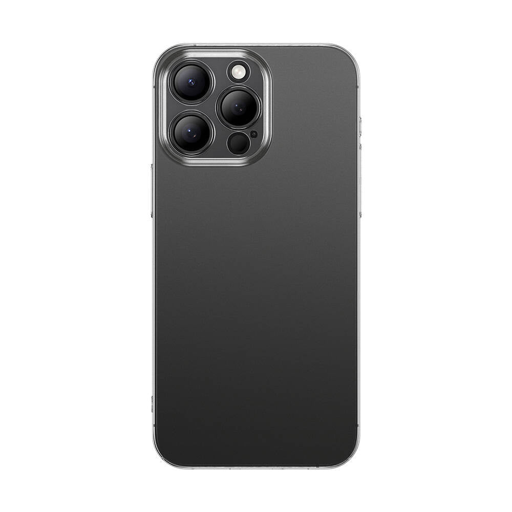 Apple iPhone 14 Pro Kılıf Toz Önleyici Zore Helo Kapak Şeffaf
