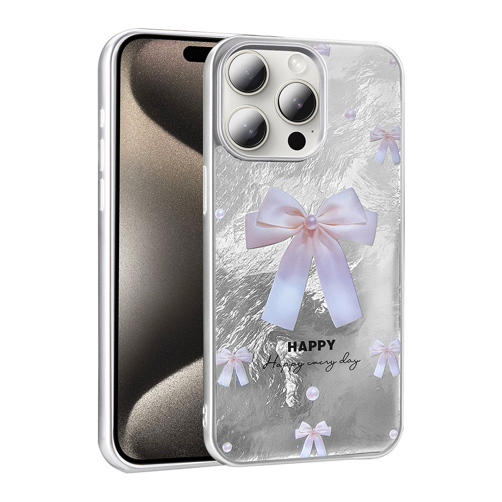 Apple iPhone 14 Pro Max Kılıf Desenli Zore Mep Kapak Gold Leopar