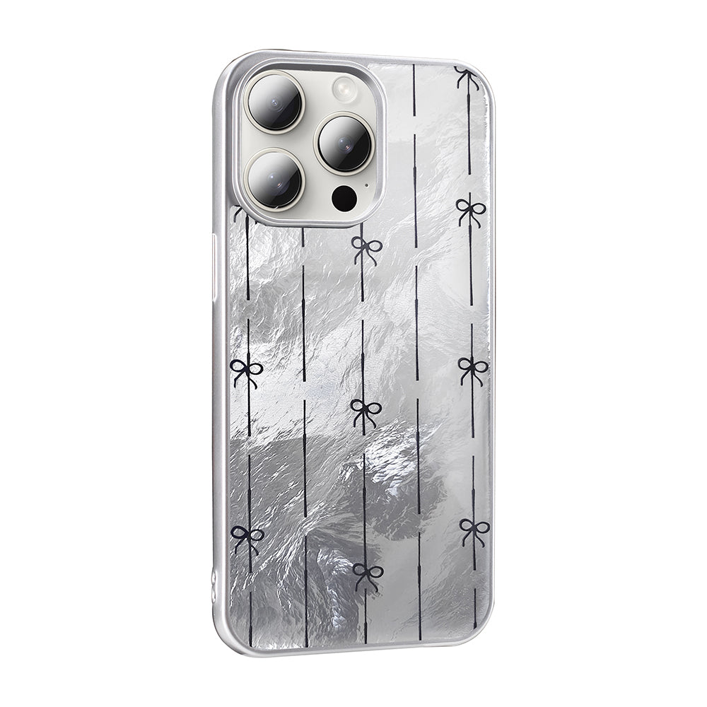 Apple iPhone 14 Pro Max Kılıf Desenli Zore Mep Kapak Gold Leopar