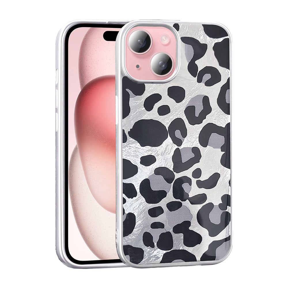 Apple iPhone 15 Kılıf Desenli Zore Mep Kapak İncili Fiyonk
