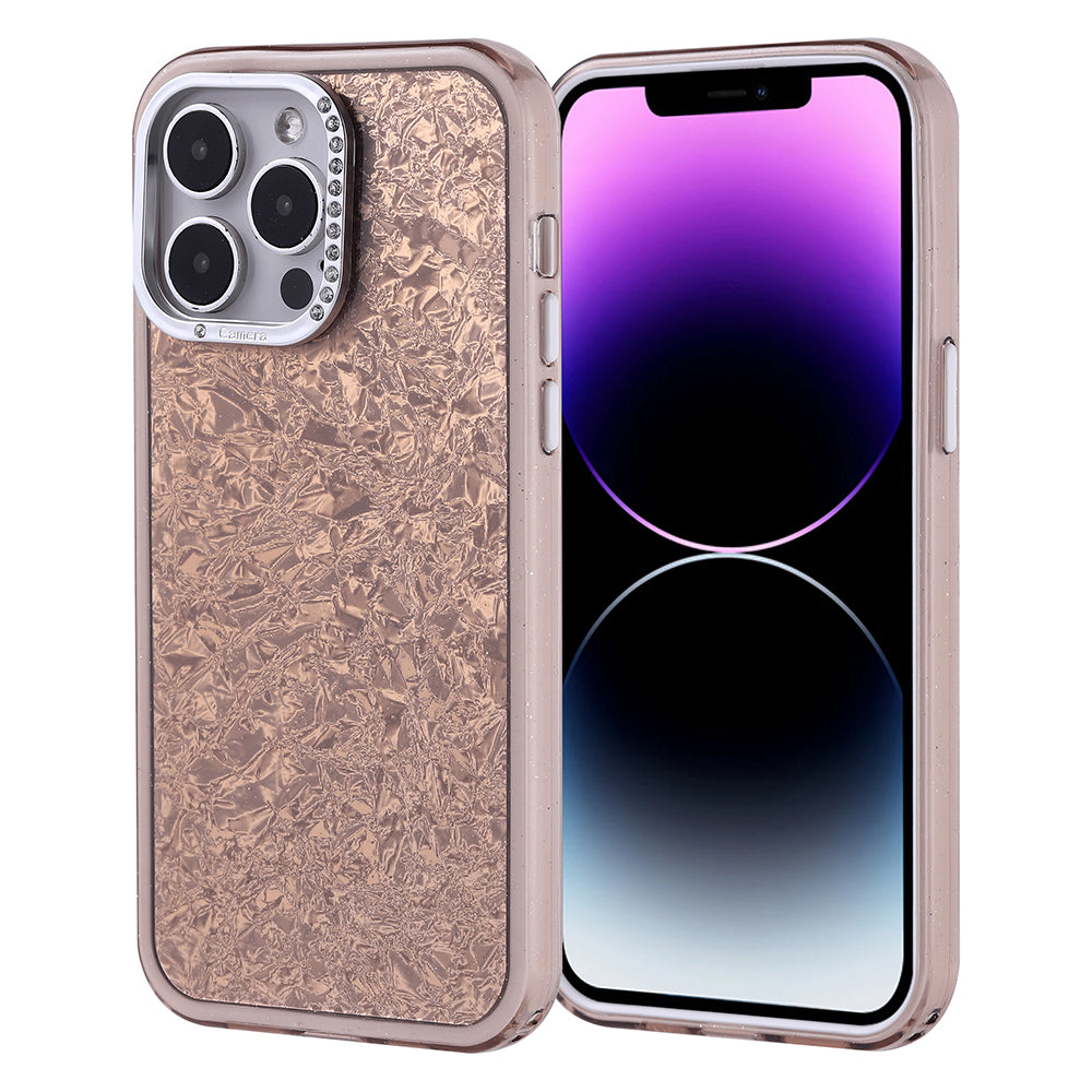 Apple iPhone 15 Kılıf Taşlı Tasarımlı Zore Kapi Kapak Lila