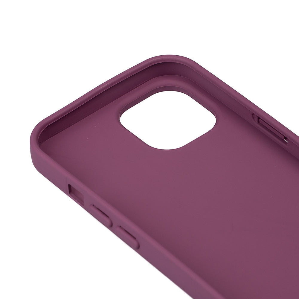 Apple iPhone 15 Kılıf Zore Biye Silikon Kırmızı