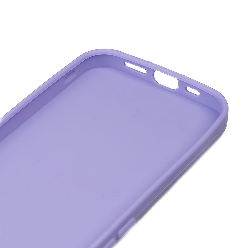 Apple iPhone 15 Kılıf Zore Biye Silikon Gri