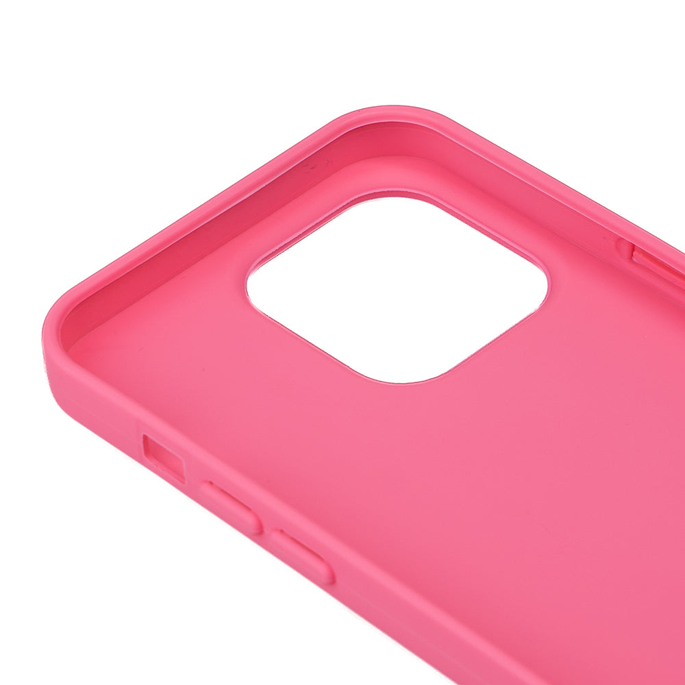 Apple iPhone 15 Pro Kılıf Zore Biye Silikon Lila
