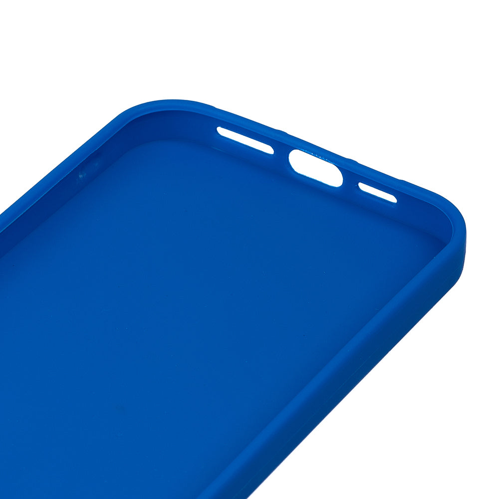Apple iPhone 15 Pro Kılıf Zore Biye Silikon Lila