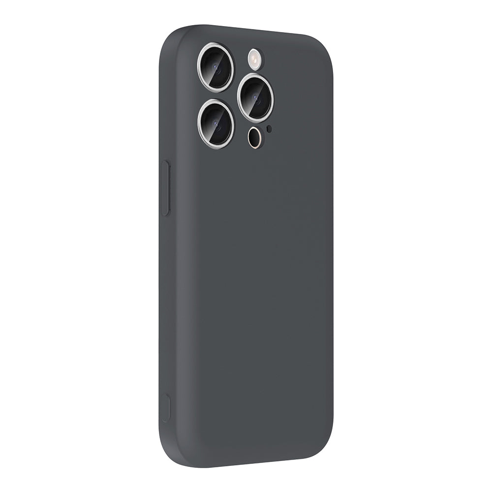 Apple iPhone 15 Pro Max Kılıf Kamera Korumalı Kartlık Hazneli Zore Vitra Kapak Mürdüm