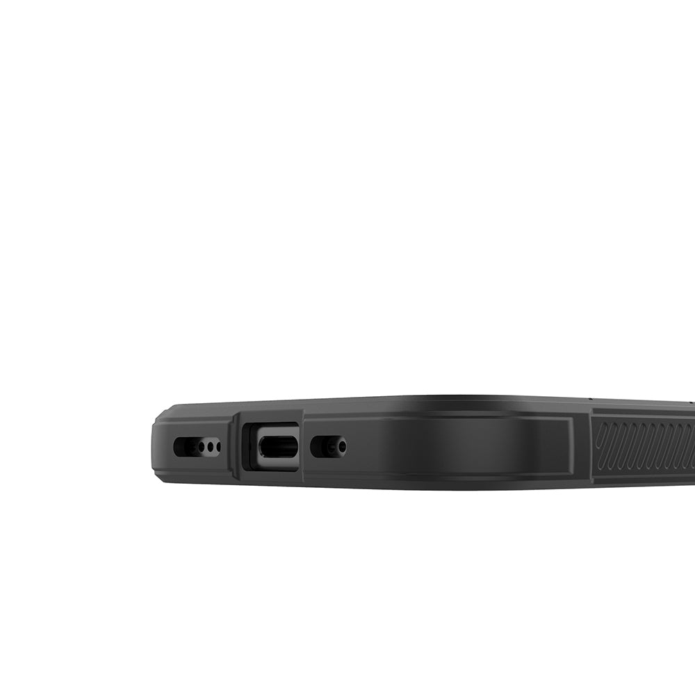 Apple iPhone 16 Kılıf Esnek TPU Oyuklu Arka Yüzey Tasarımlı Zore Etnik Silikon Kapak Lacivert