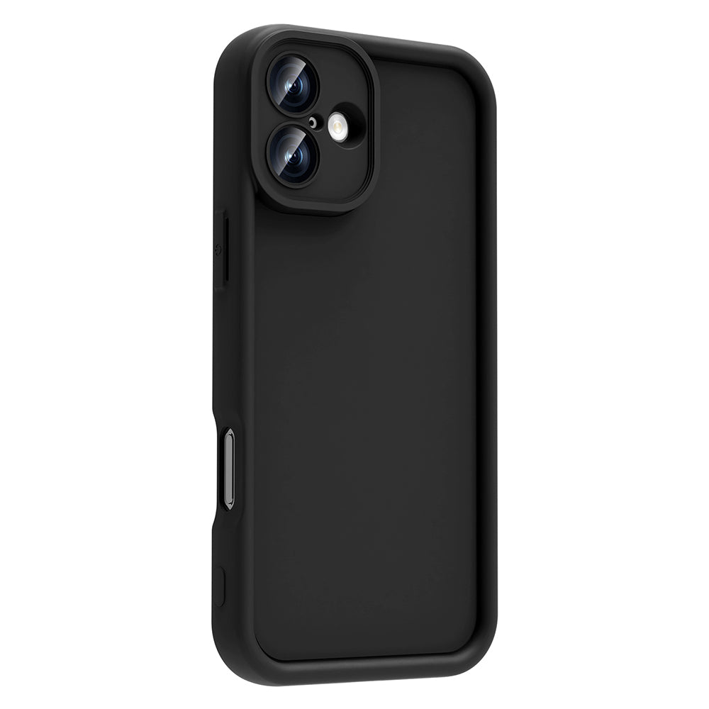 Apple iPhone 16 Kılıf Kamera Korumalı Zore Ananas Kapak Mürdüm