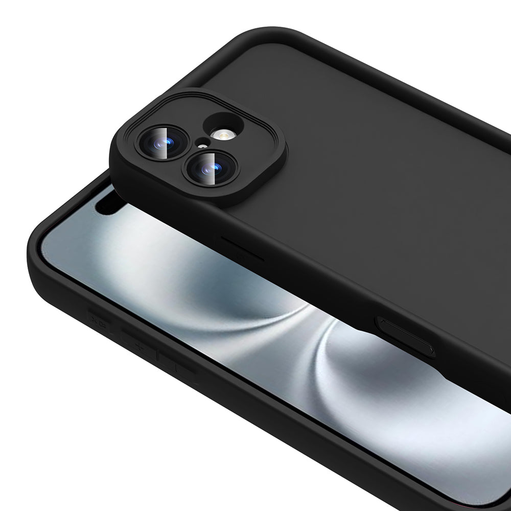 Apple iPhone 16 Plus Kılıf Kamera Korumalı Zore Ananas Kapak Mürdüm