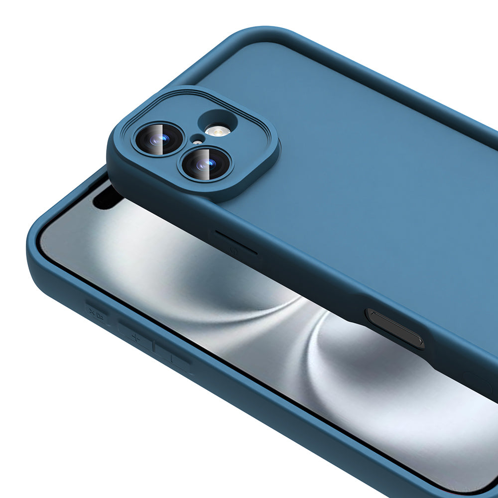 Apple iPhone 16 Plus Kılıf Kamera Korumalı Zore Ananas Kapak Siyah