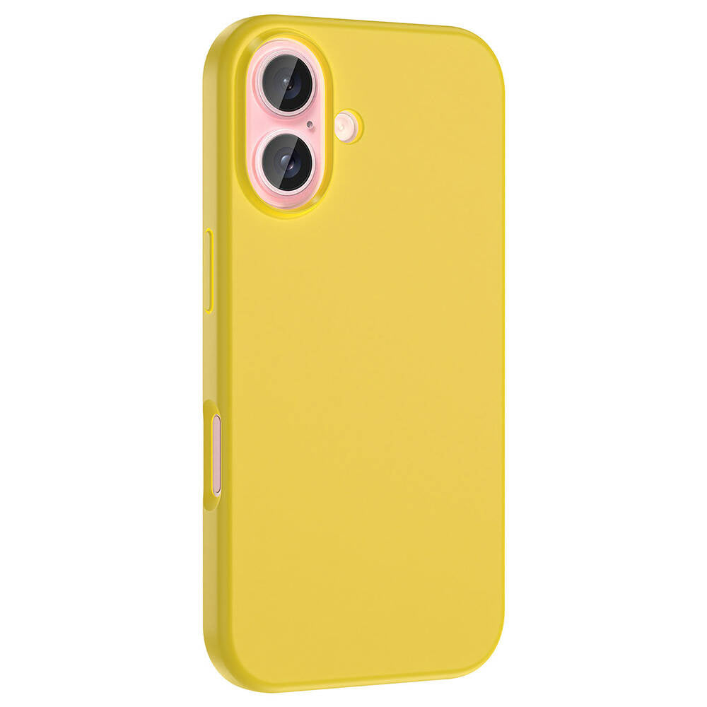 Apple iPhone 16 Plus Kılıf M-safe Şarj Özellikli Sıvı Teknolojili Silinebilir Sert Zore Kivi Kapak Desert Titanyum