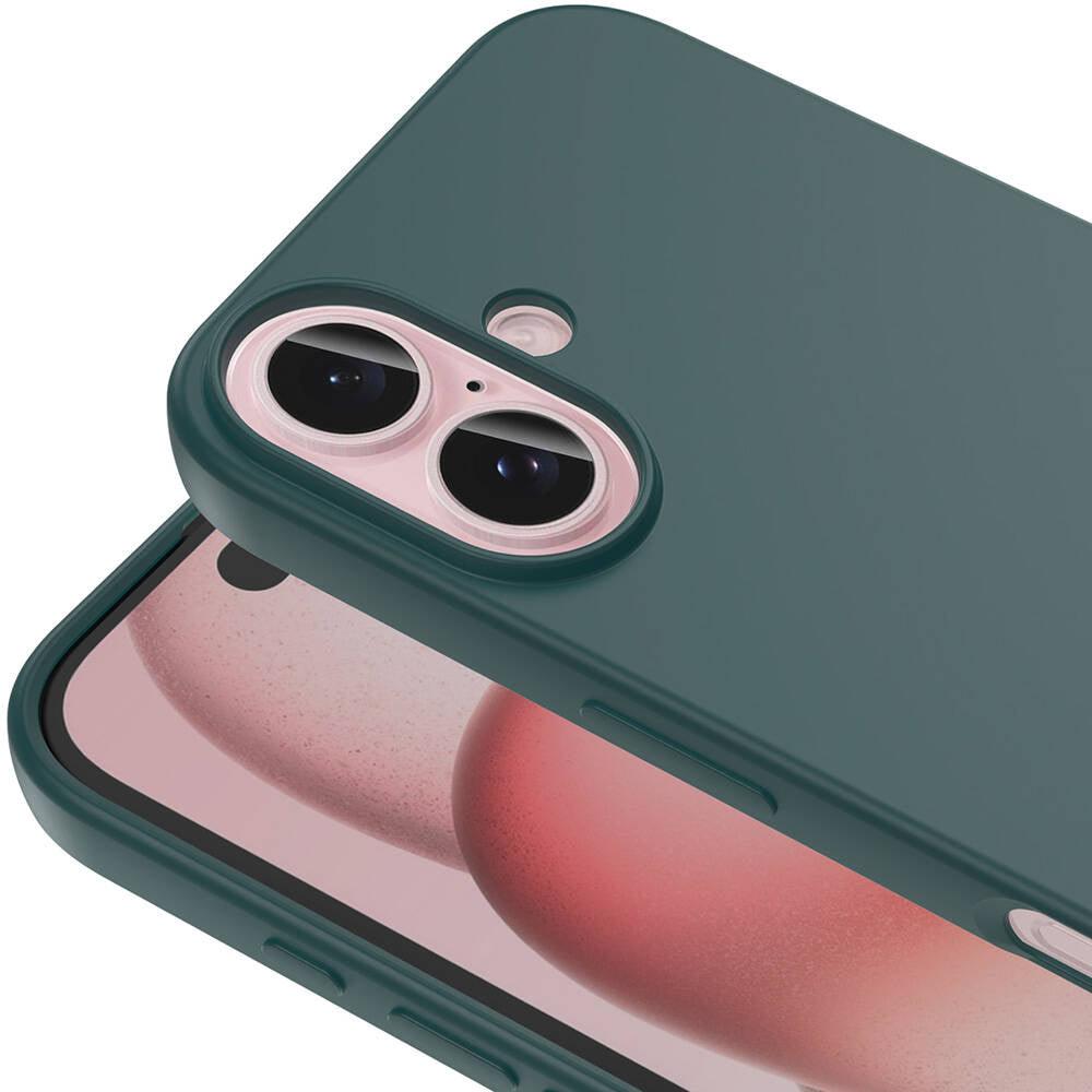 Apple iPhone 16 Plus Kılıf Zore LSR Lansman Kapak Gümüş