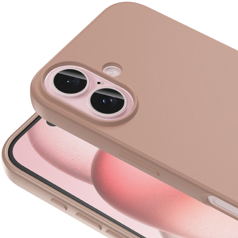 Apple iPhone 16 Plus Kılıf Zore LSR Lansman Kapak Sarı