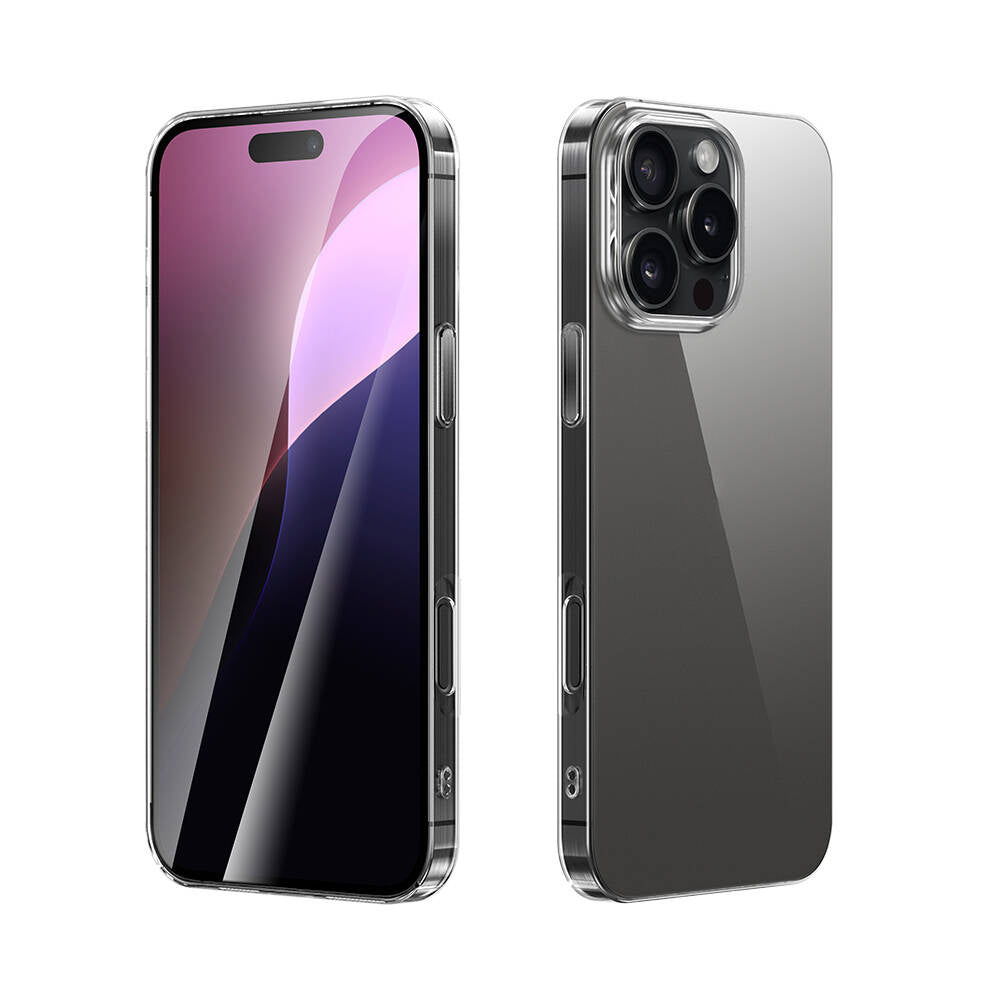 Apple iPhone 16 Pro Kılıf Zore Vonn Kapak Şeffaf