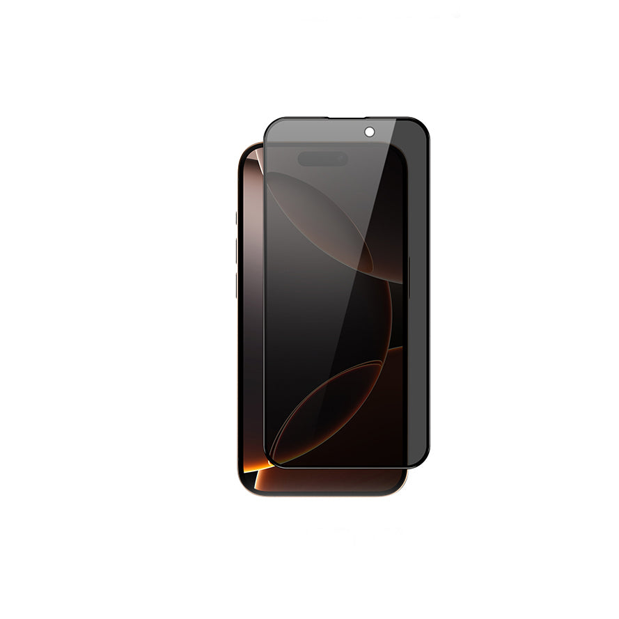 Apple iPhone 16 Pro Max Davin 5D Privacy Cam Ekran Koruyucu Siyah