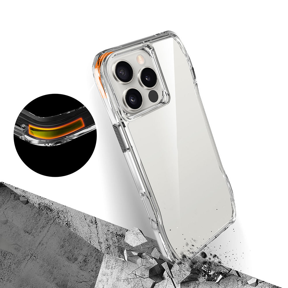 Apple iPhone 16 Pro Max Kılıf Airbagli Şeffaf Zore İncek Kapak Şeffaf