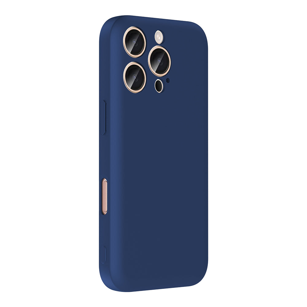 Apple iPhone 16 Pro Max Kılıf Kamera Korumalı Kartlık Hazneli Zore Vitra Kapak Pembe
