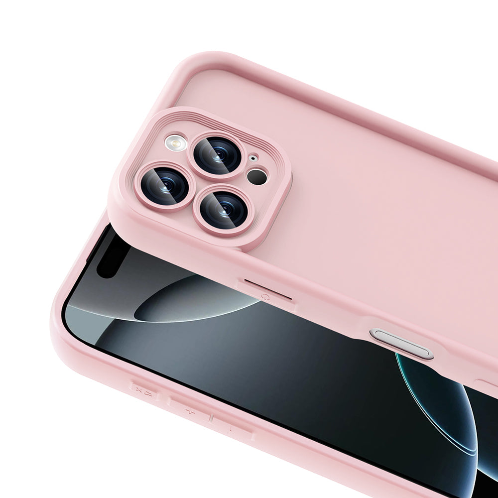 Apple iPhone 16 Pro Max Kılıf Kamera Korumalı Zore Ananas Kapak Mürdüm