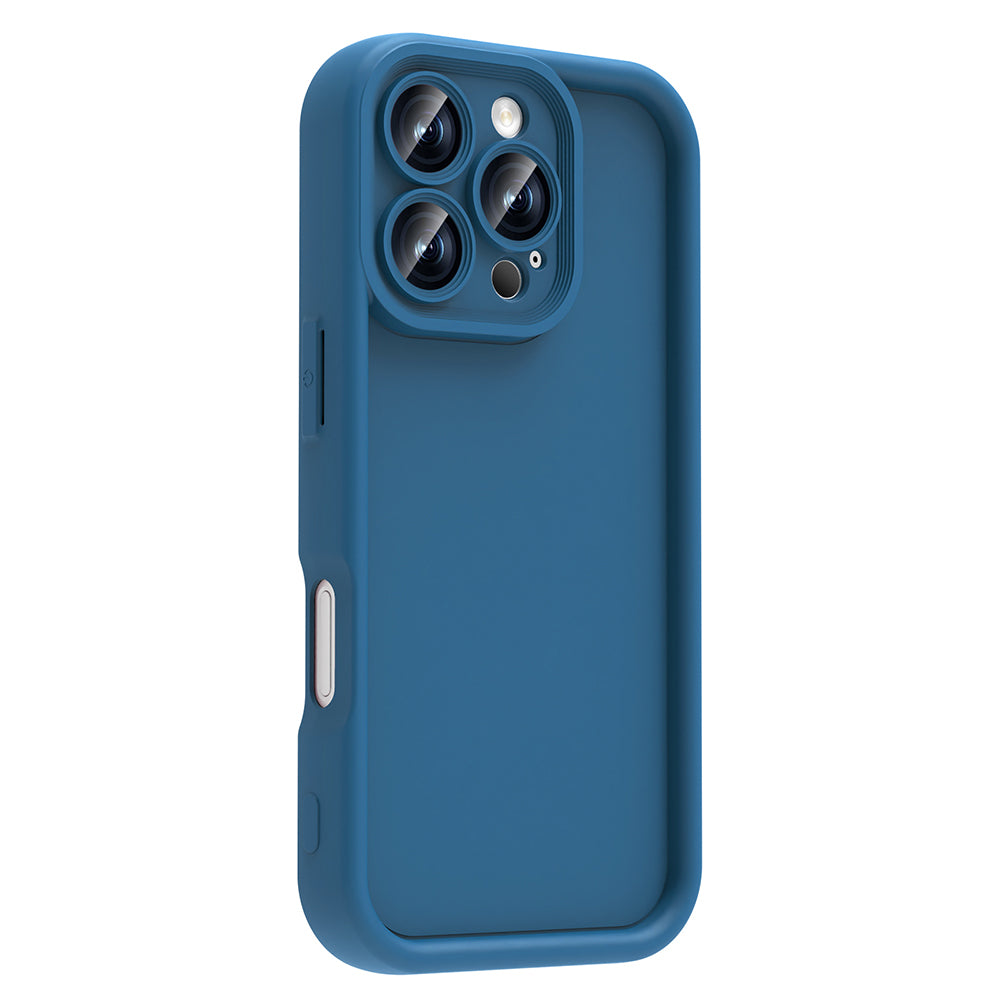 Apple iPhone 16 Pro Max Kılıf Kamera Korumalı Zore Ananas Kapak Pembe