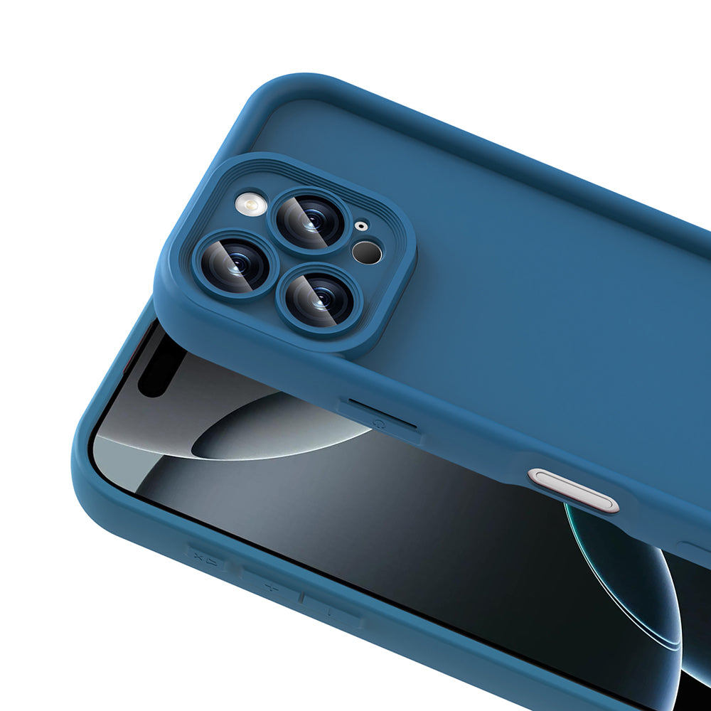 Apple iPhone 16 Pro Max Kılıf Kamera Korumalı Zore Ananas Kapak Mürdüm