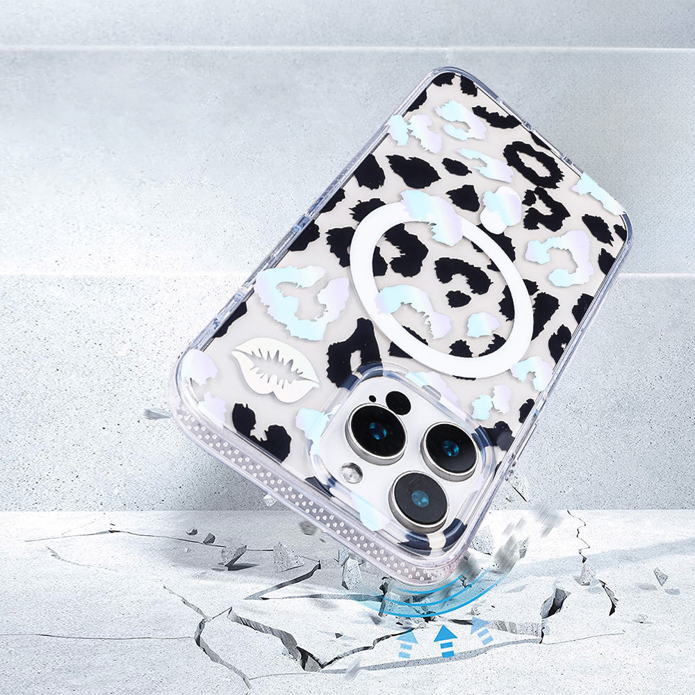 Apple iPhone 16 Pro Max Kılıf M-safe Şarj Özellikli Zore Jago Kapak Colorful