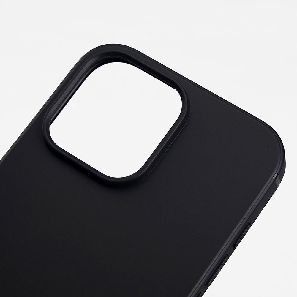 Apple iPhone 16 Pro Max Kılıf Zore İmax Silikon Siyah
