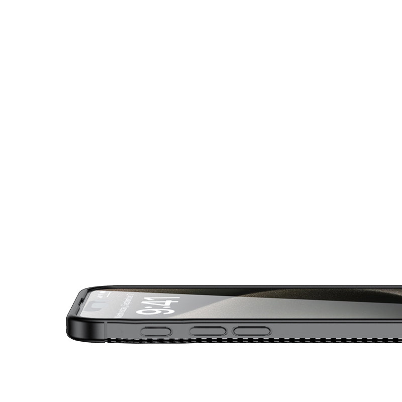 Apple iPhone 16 Pro Max Kılıf Zore Negro Silikon Kapak Siyah