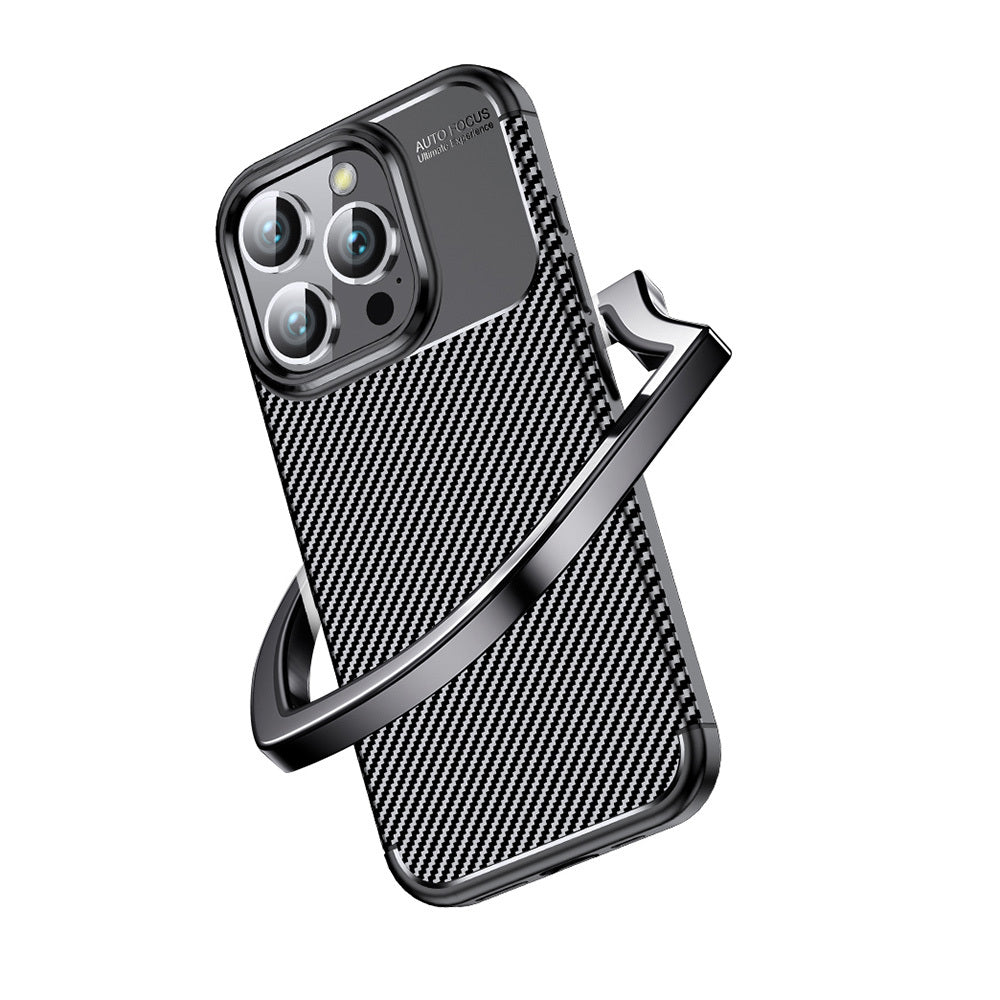Apple iPhone 16 Pro Max Kılıf Zore Negro Silikon Kapak Siyah