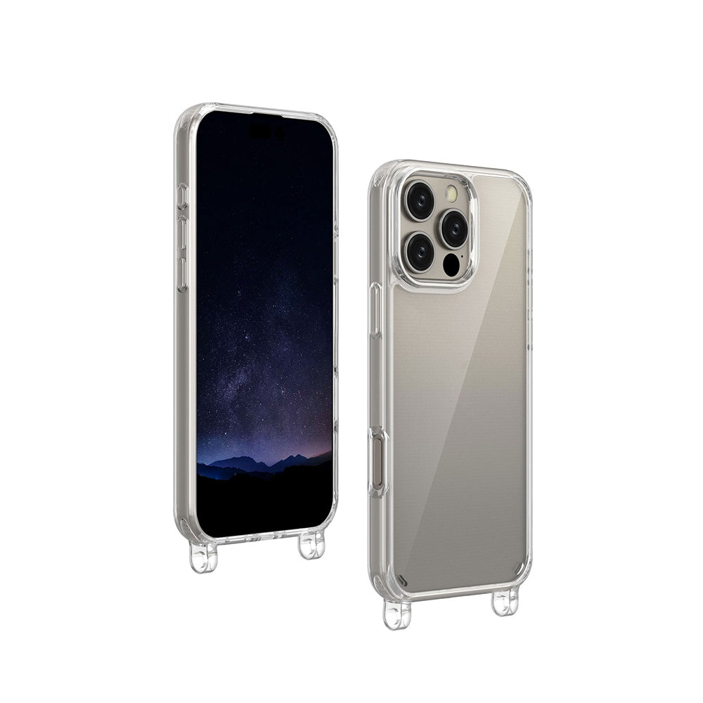 Apple iPhone 16 Pro Max Kılıf Zore X-Rop Kapak Şeffaf