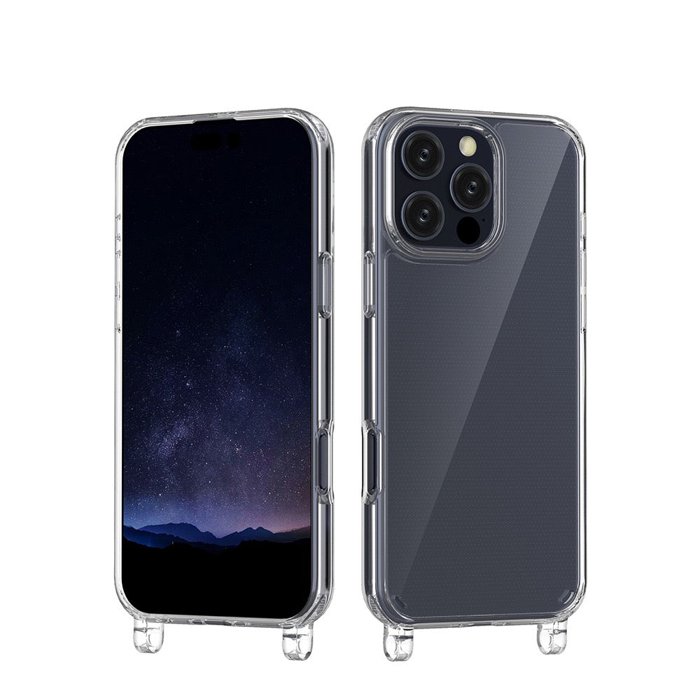 Apple iPhone 16 Pro Max Kılıf Zore X-Rop Kapak Şeffaf