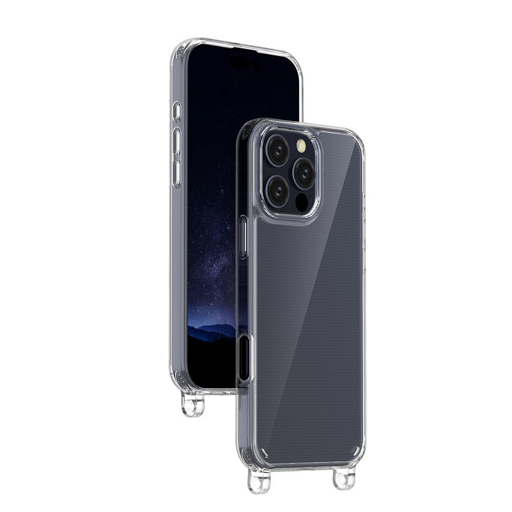 Apple iPhone 16 Pro Max Kılıf Zore X-Rop Kapak Şeffaf