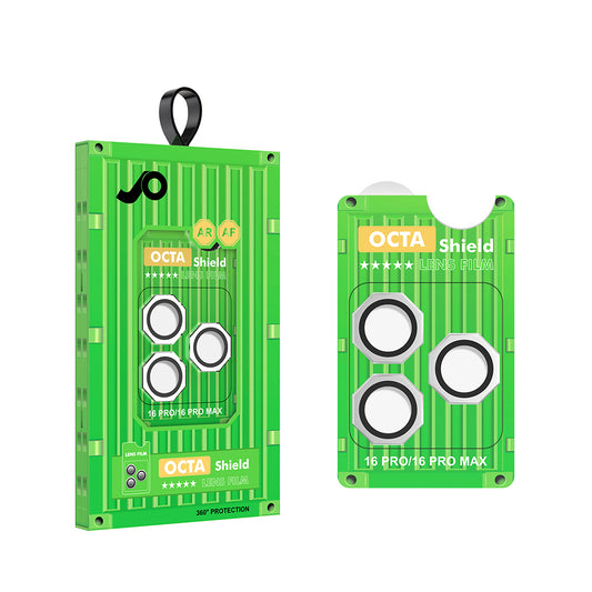 Apple iPhone 16 Pro Max Zore CL-19 Kamera Lens Koruyucu Gümüş