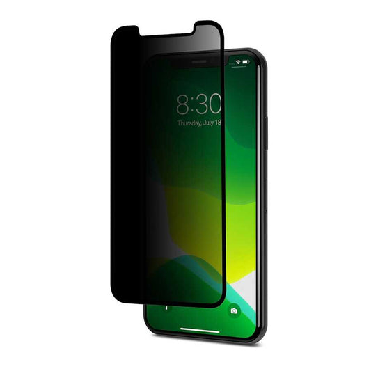 Apple iPhone 16E Hayalet Ekran Koruyucu Davin Privacy Seramik Ekran Filmi Siyah