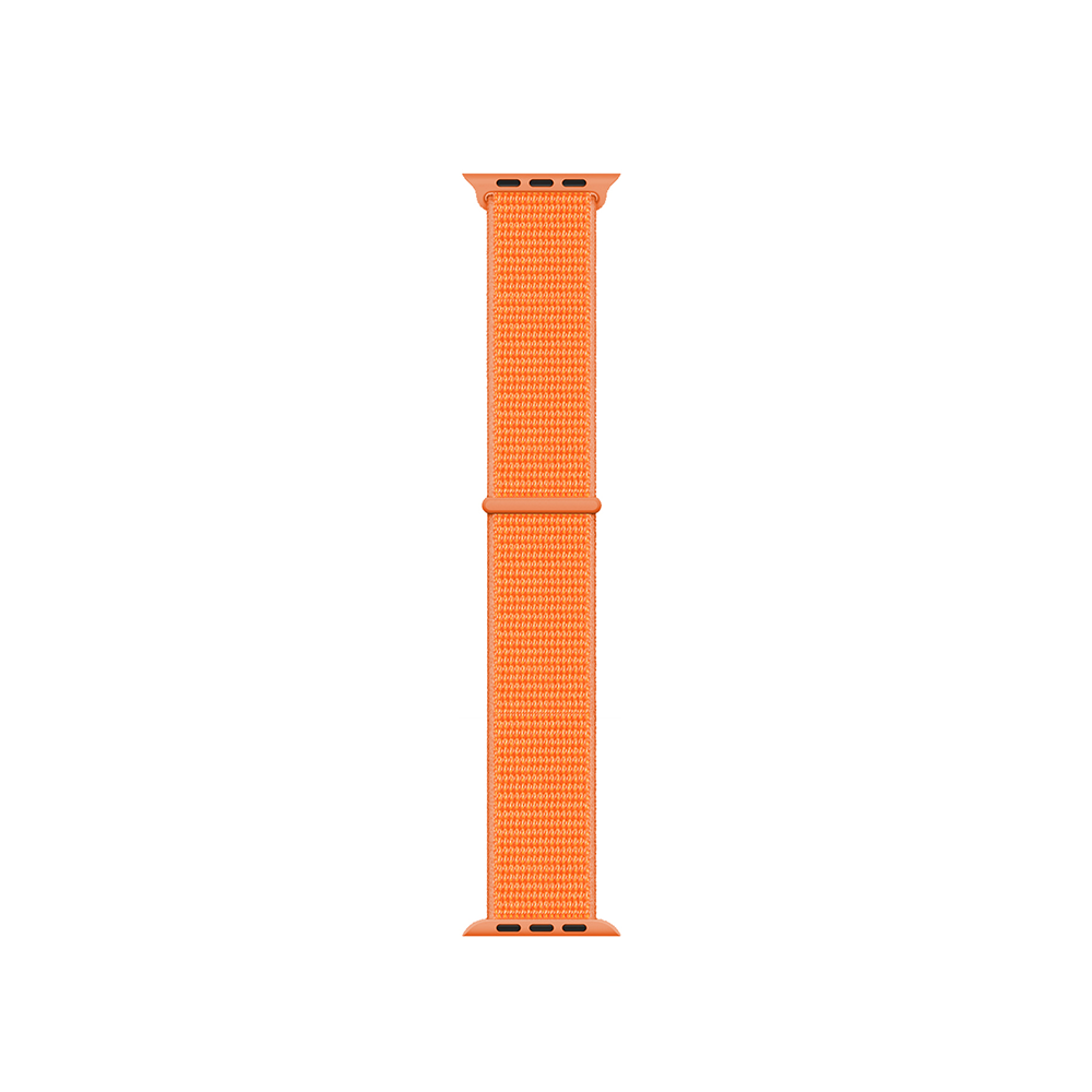 Apple Watch 38mm Kordon Band-03 Serisi Hasır Strap Kayış Papaya