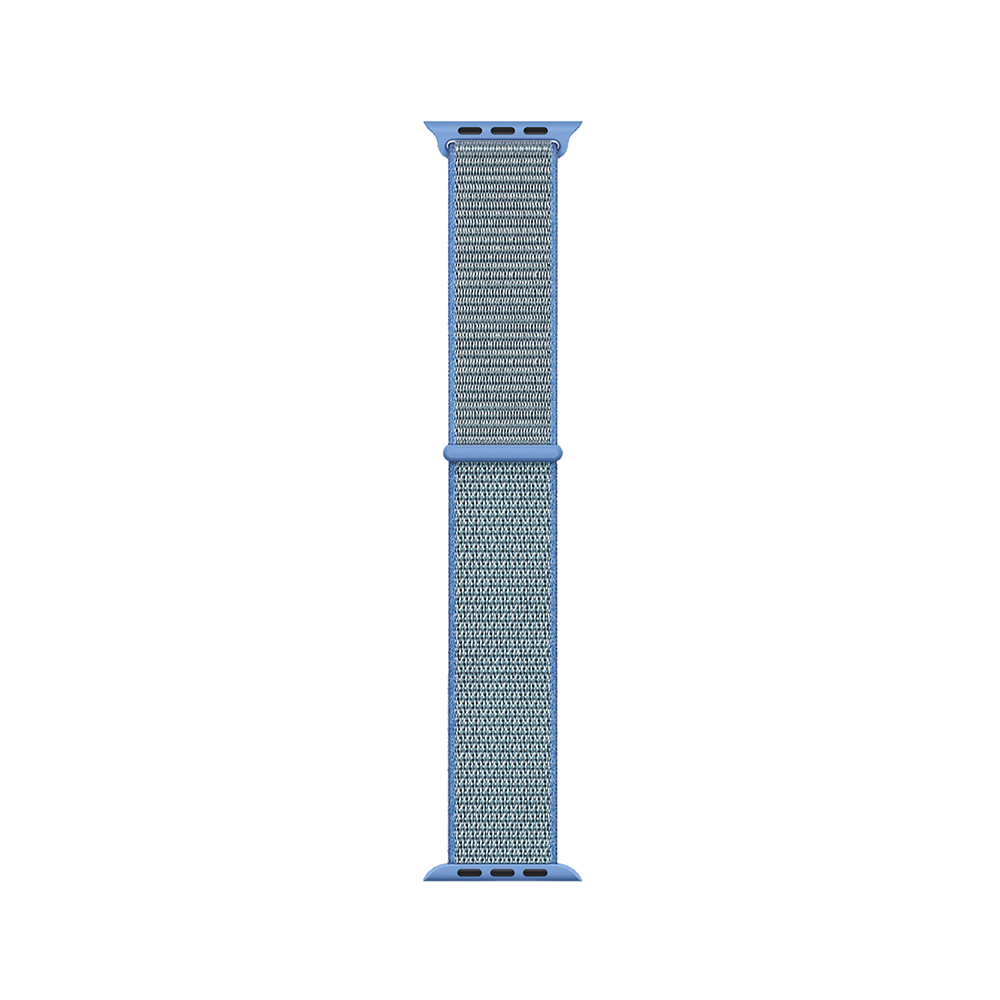 Apple Watch 38mm Kordon Band-03 Serisi Hasır Strap Kayış Tahoc Blue