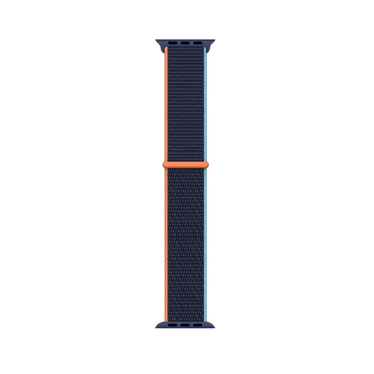 Apple Watch 38mm Kordon Band-03 Serisi Hasır Strap Kayış Deep Navy