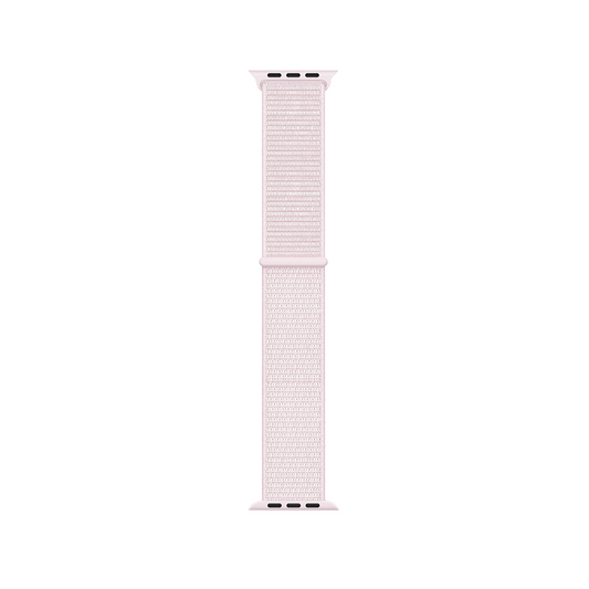 Apple Watch 38mm Kordon Band-03 Serisi Hasır Strap Kayış Pearl Pink