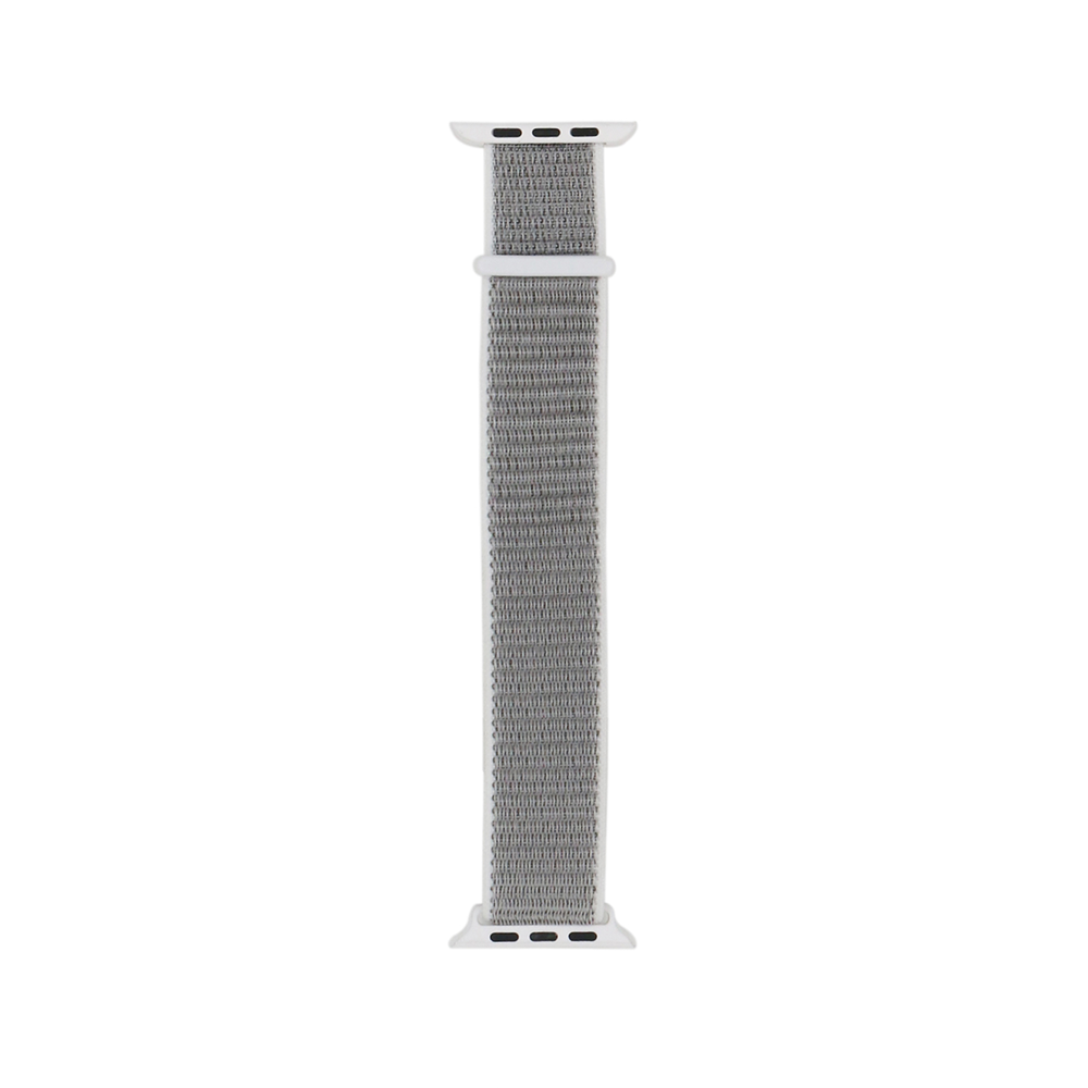Apple Watch 38mm Kordon Band-03 Serisi Hasır Strap Kayış Seashell