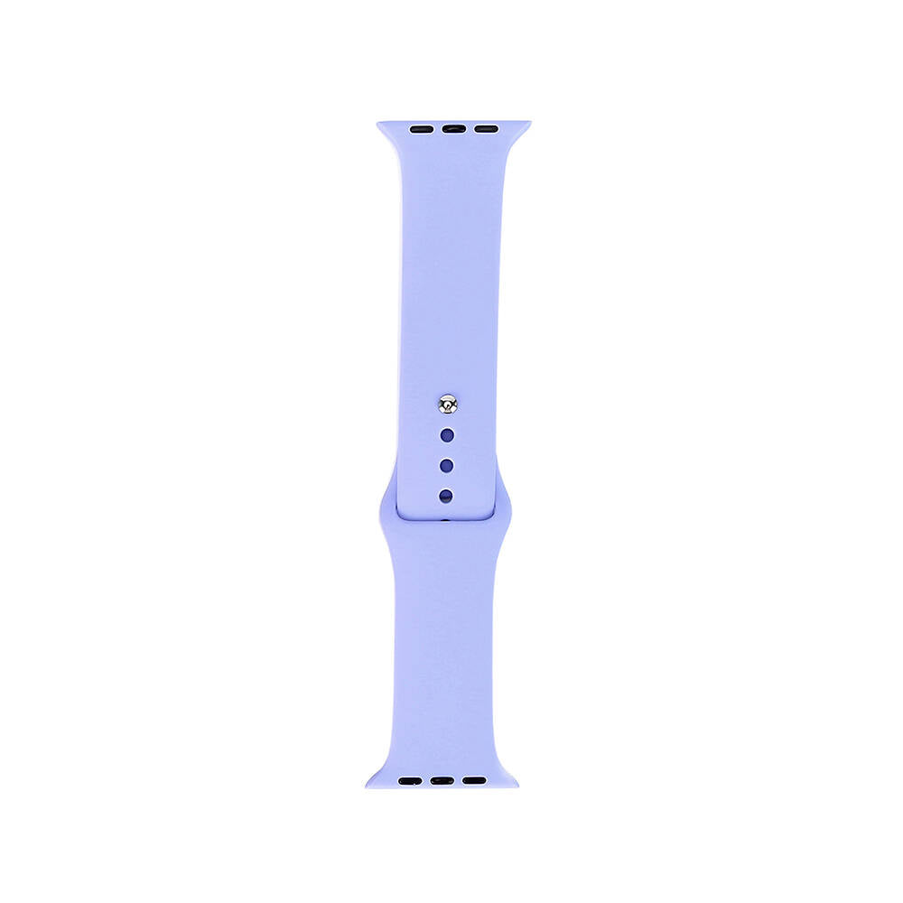 Apple Watch 40mm Band Serisi Klasik Kordon Silikon Strap Kayış Lila